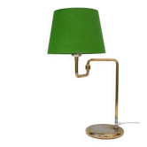 Scandinavian brass swing arm table lamp