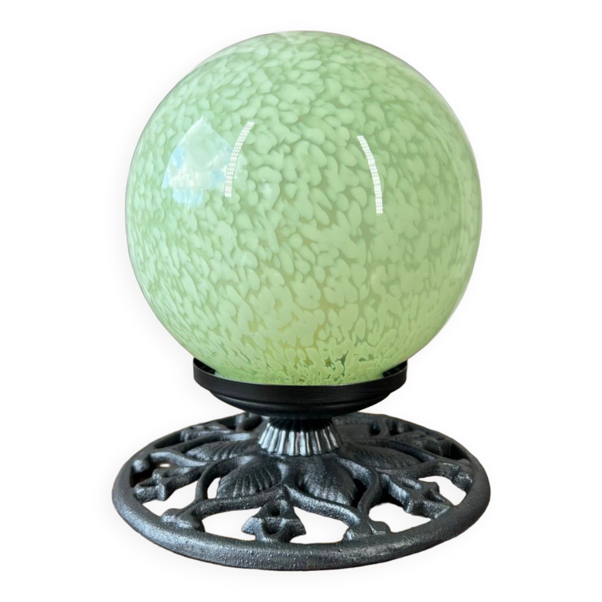 Table lamp "The Green Moon"