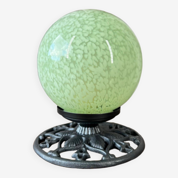 Lampe à poser “La lune verte”