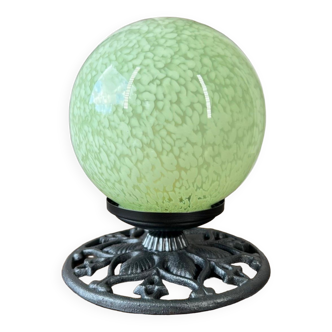 Table lamp "The Green Moon"