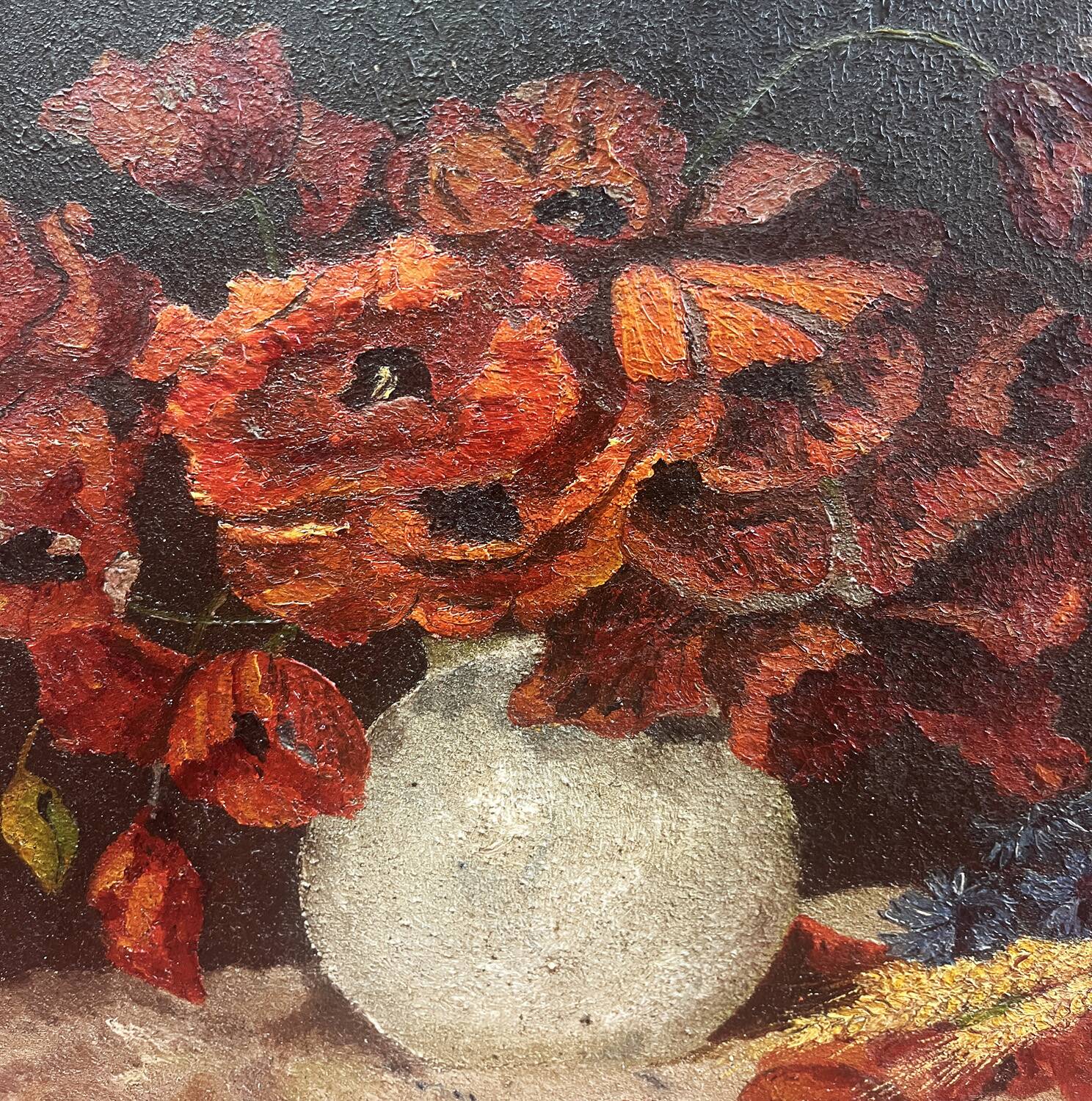 Tableau 1914 "Les coquelicots"