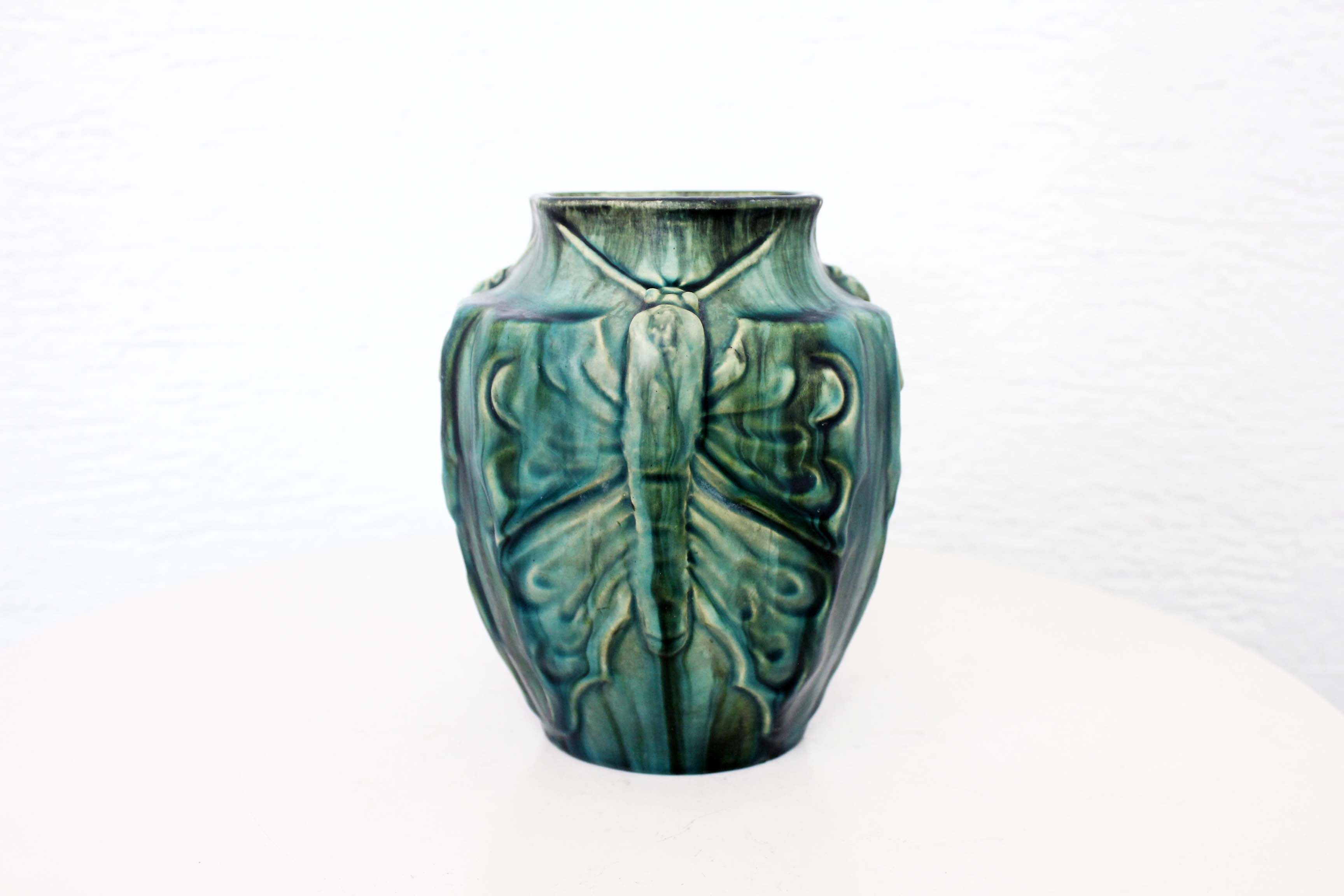 Vase par Eugène Baudin potterie de Monaco XIXème