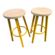 Pair of industrial stools