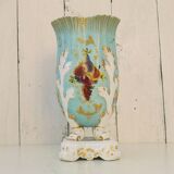 Porcelain vase of Paris gilding and fruit Napoleon III