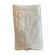 Drap ancien brodé monogramme ca