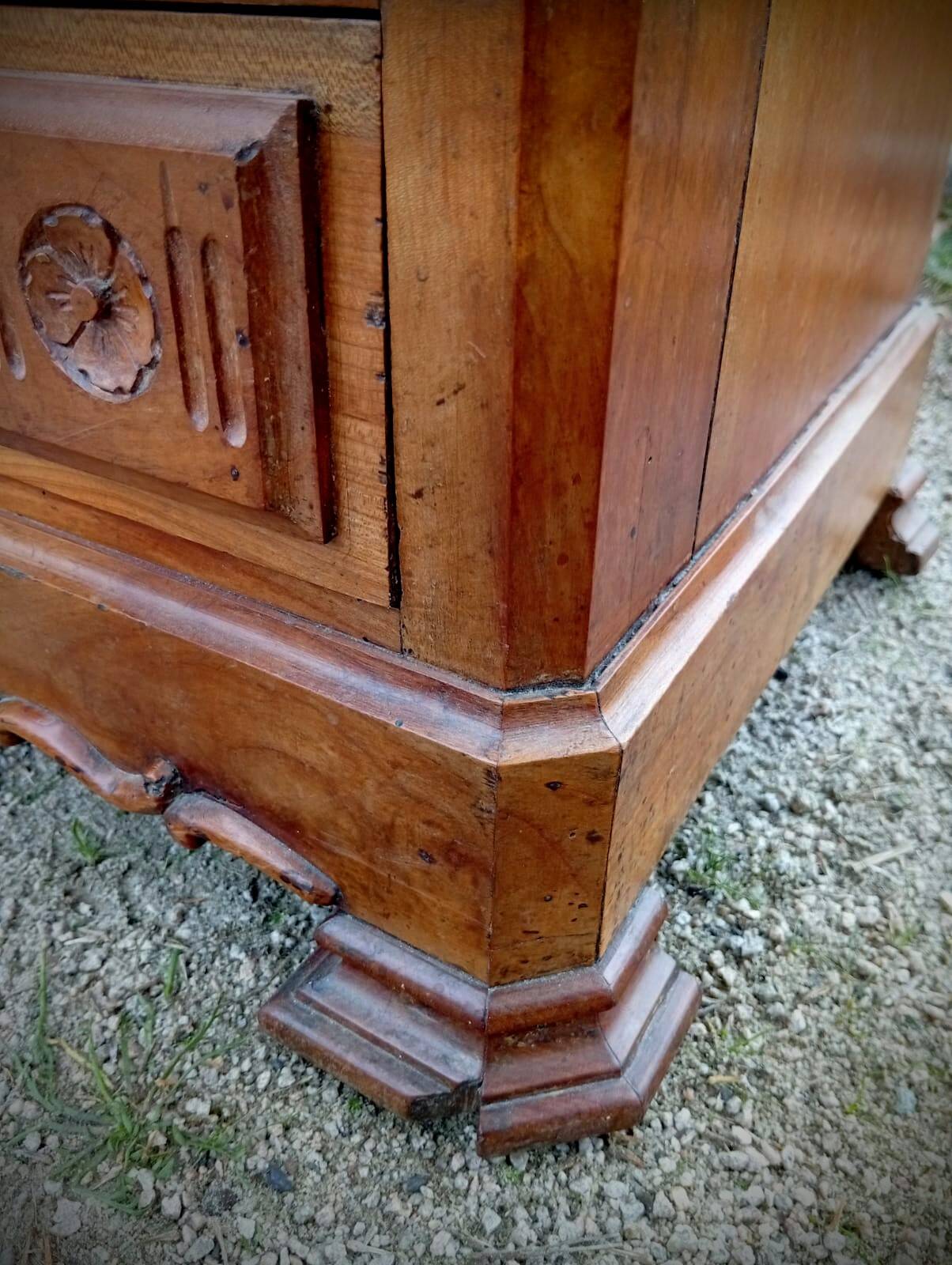 Antique bedside table
