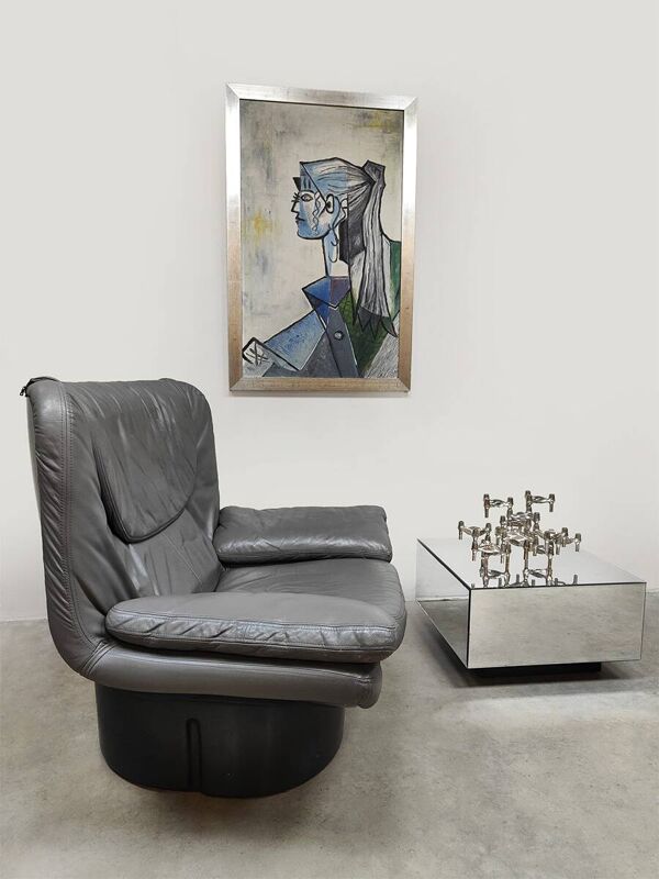 Fauteuil en cuir vintage Il Poltrone Ammannati & Vitelli Comfort