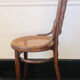 Pair of bistro chairs signed Thonet