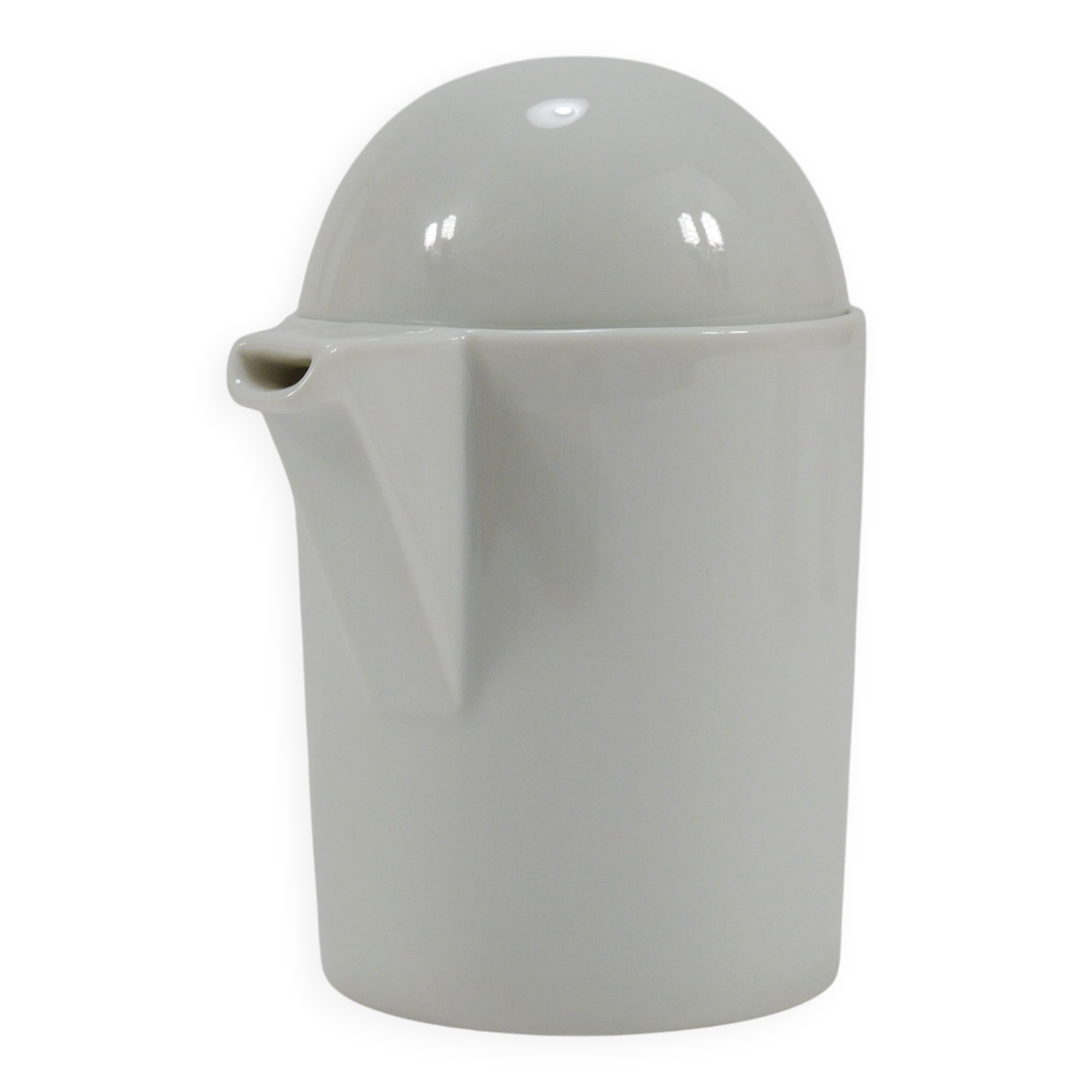 Sugar bowl and creamer postmodern Cupola by Mario Bellini for Rosenthal studio-line