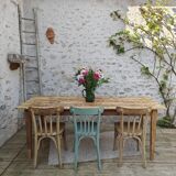 Restored old farmhouse table
