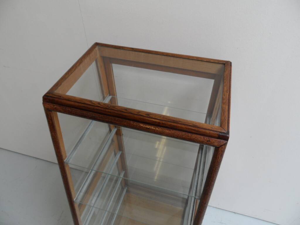 Antique bakery display cabinet