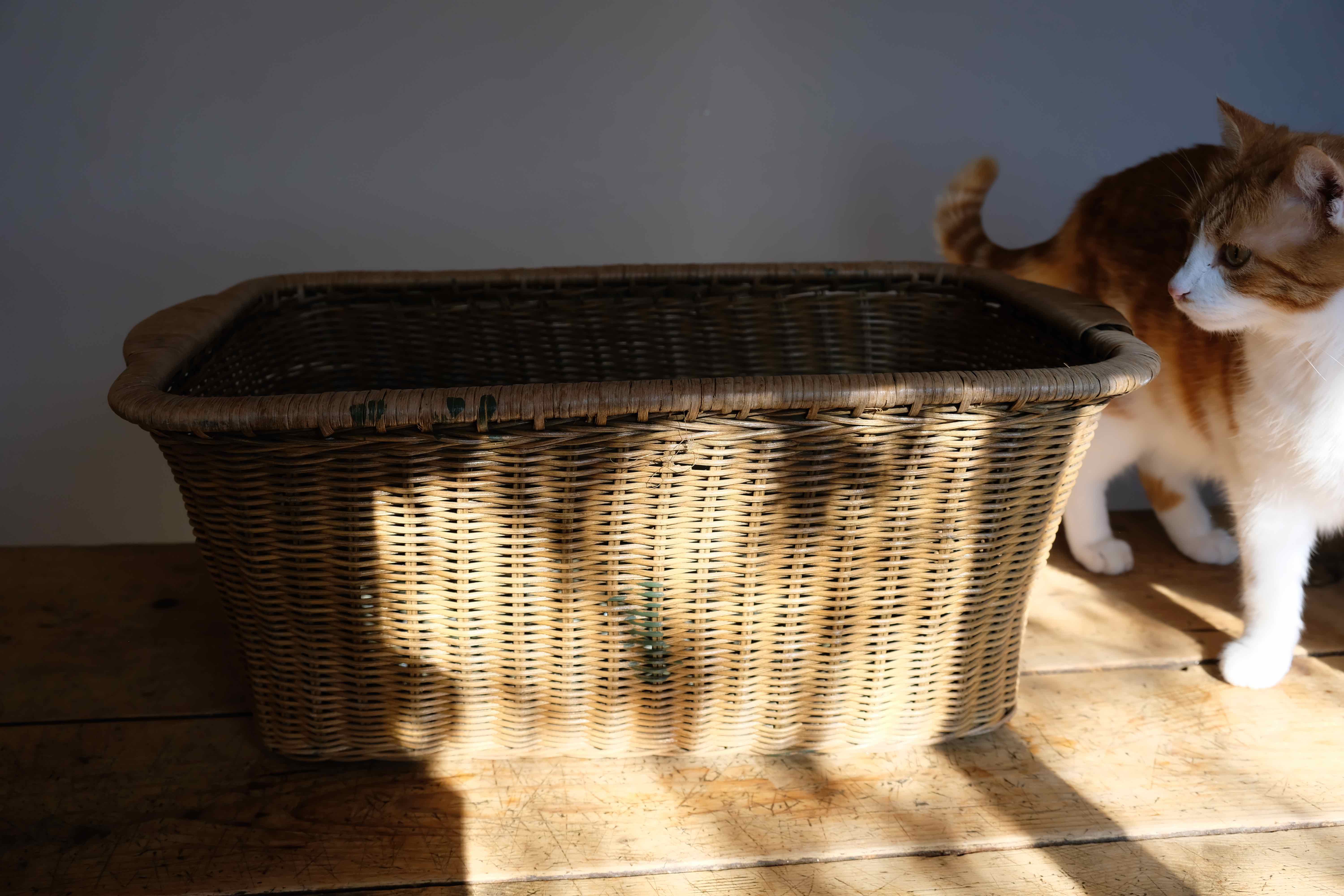 Provence Wicker laundry basket