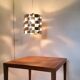 Vintage suspension Max Sauze in brushed aluminium.