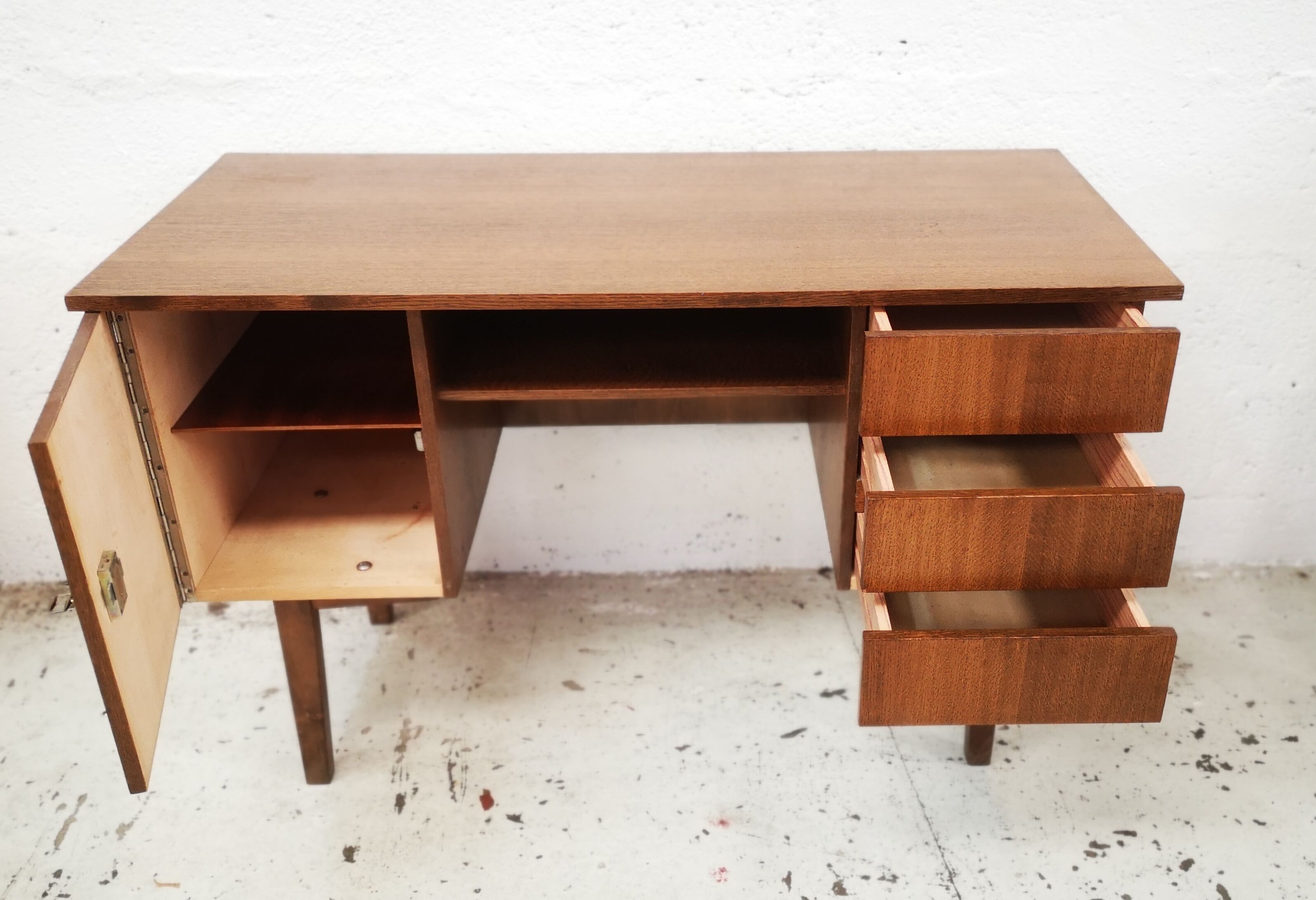 Vintage 60s teak desk