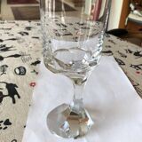 Verres en cristal Baccarat service Narcisse