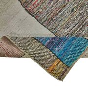 Handwoven Turkish Recycled Boho Rug 197 cm x 313 cm