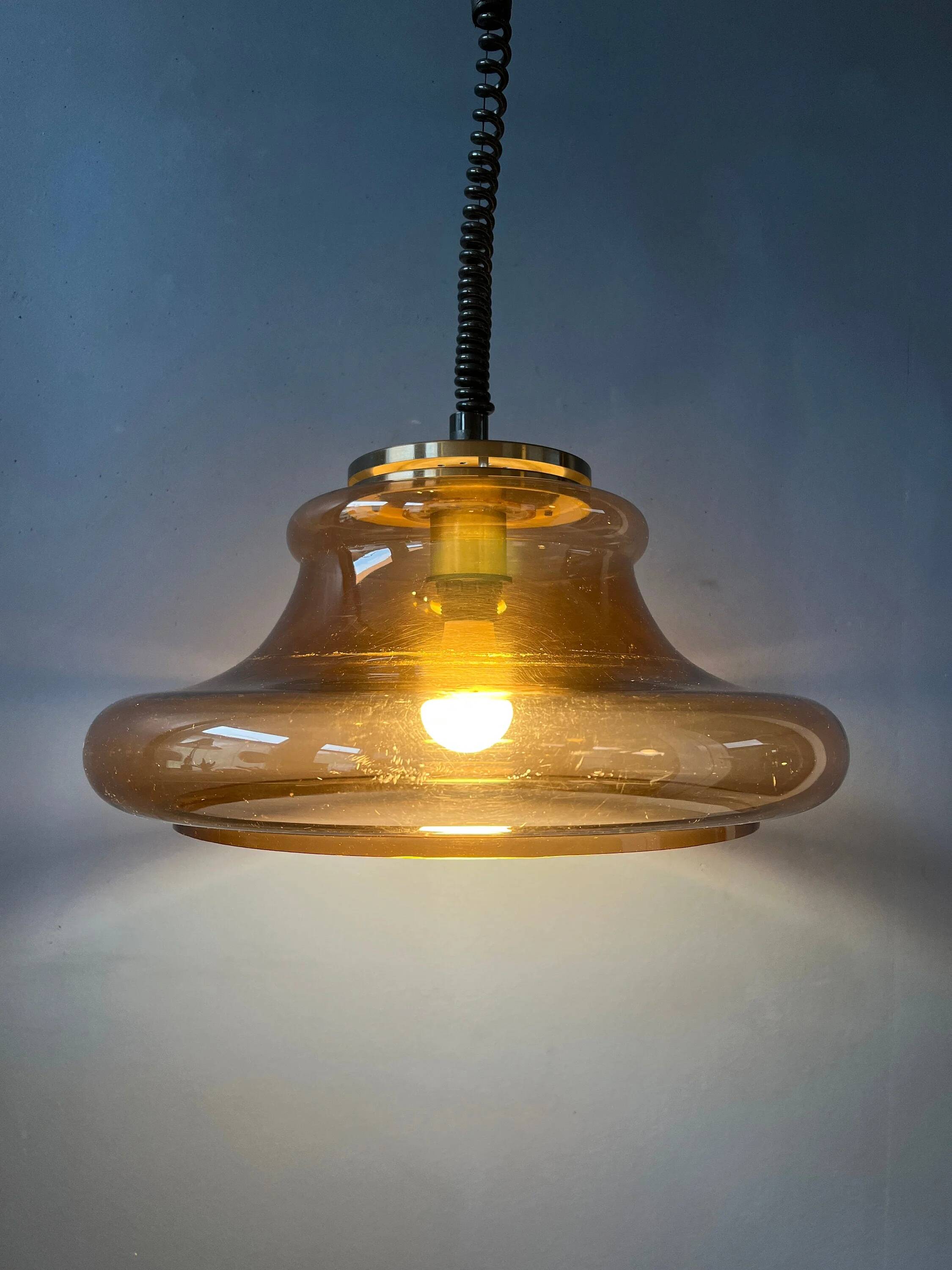 Suspension Space Age by Herda / vintage mid-century ceiling lamp