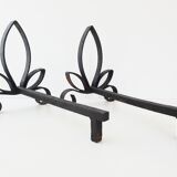 Pair of  andirons 1960