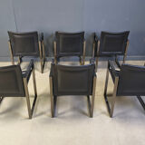 Vintage dining chairs by Arrben, 1980s