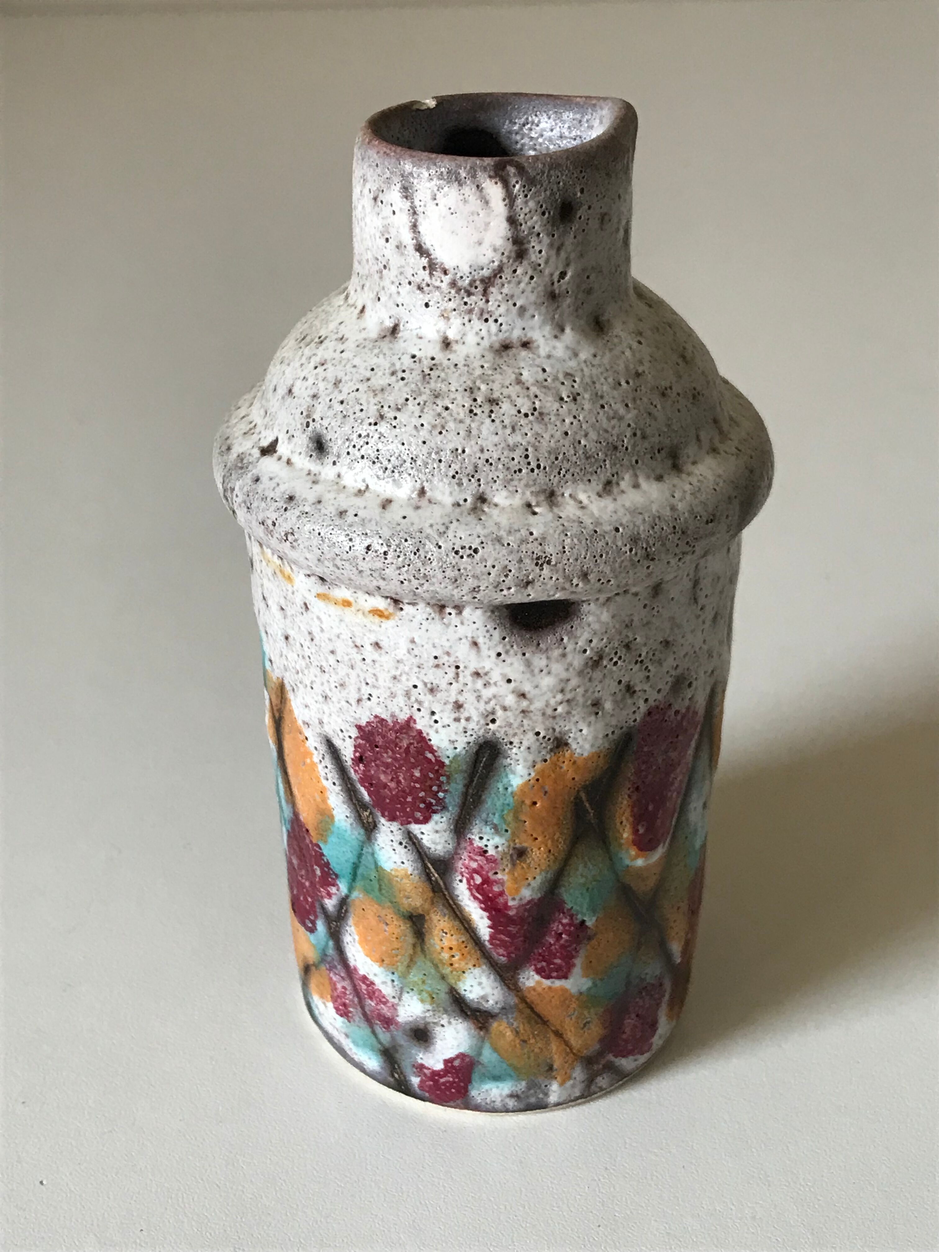 Vase fpp vallauris vintage annees 60