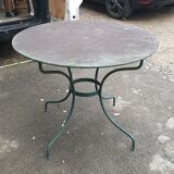 Garden furniture worked iron