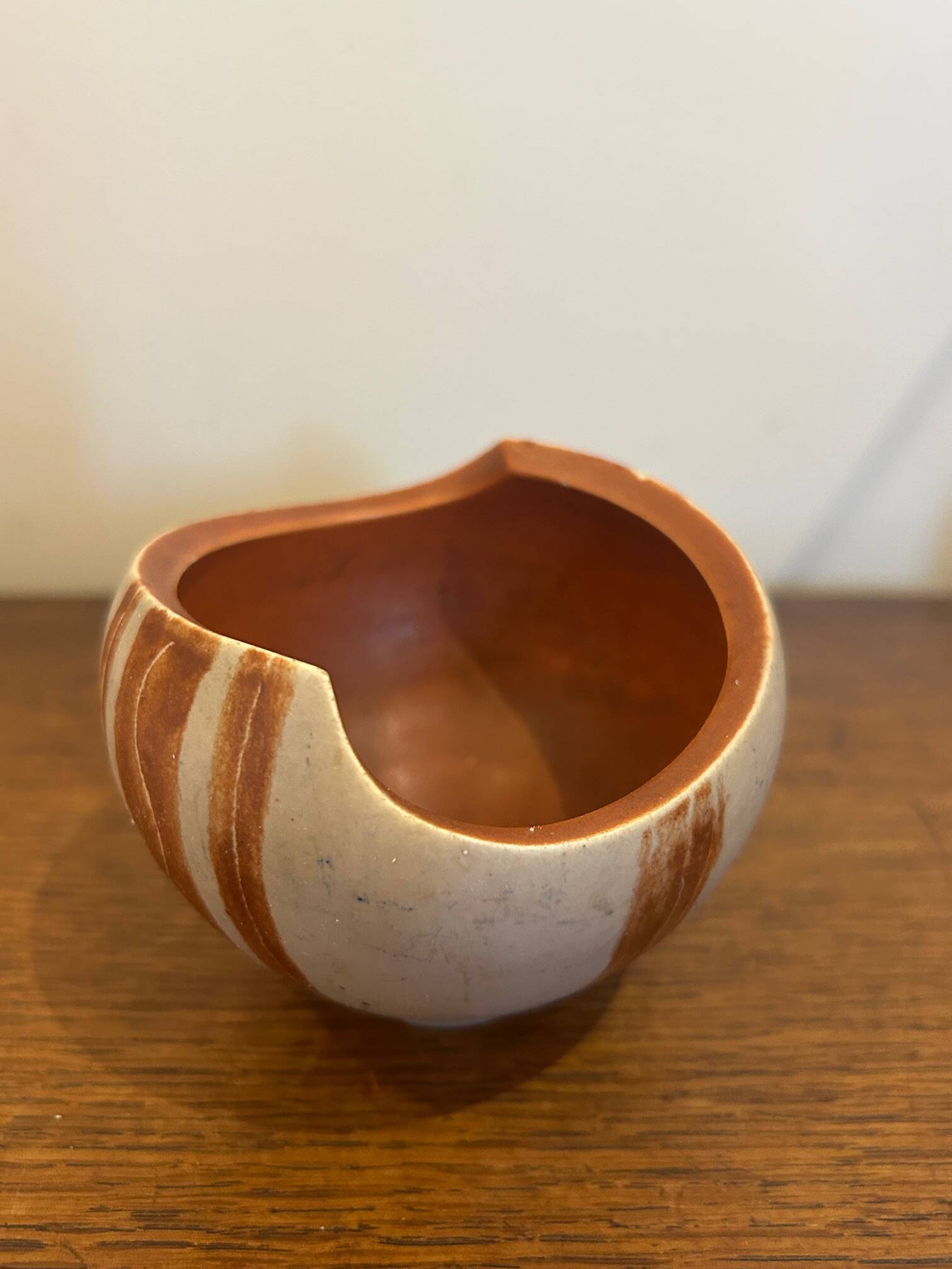 ceramic pocket bowl Elchinger