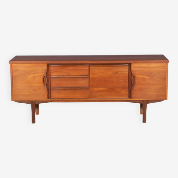 Retro teak 1960s long mid century sideboard by jentique