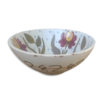 19th century glazed terracotta bowl