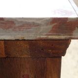 Art Deco buffet in walnut and marble