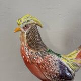 Art Deco ceramic pheasant by Lucien Alliot