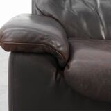 Mid-century De Sede DS‑66 brown leather Relax Chair, Switzerland 1960s