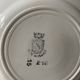 Set of 6 vintage plates in St Amand earthenware, made in France