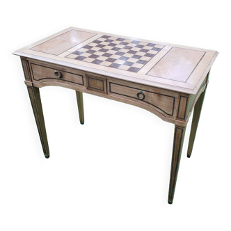 Table à jeux style Louis XVI