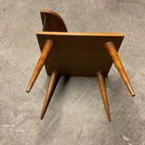 Table basse bois années 50