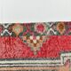 4x12 Vintage Long Wide Vintage Runner, Soft Red Wool Runner Rug, 104x363Cm