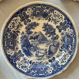 Complete service set of Burgenland blue plates Villeroy & Boch