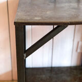 Pair of industrial bedside tables