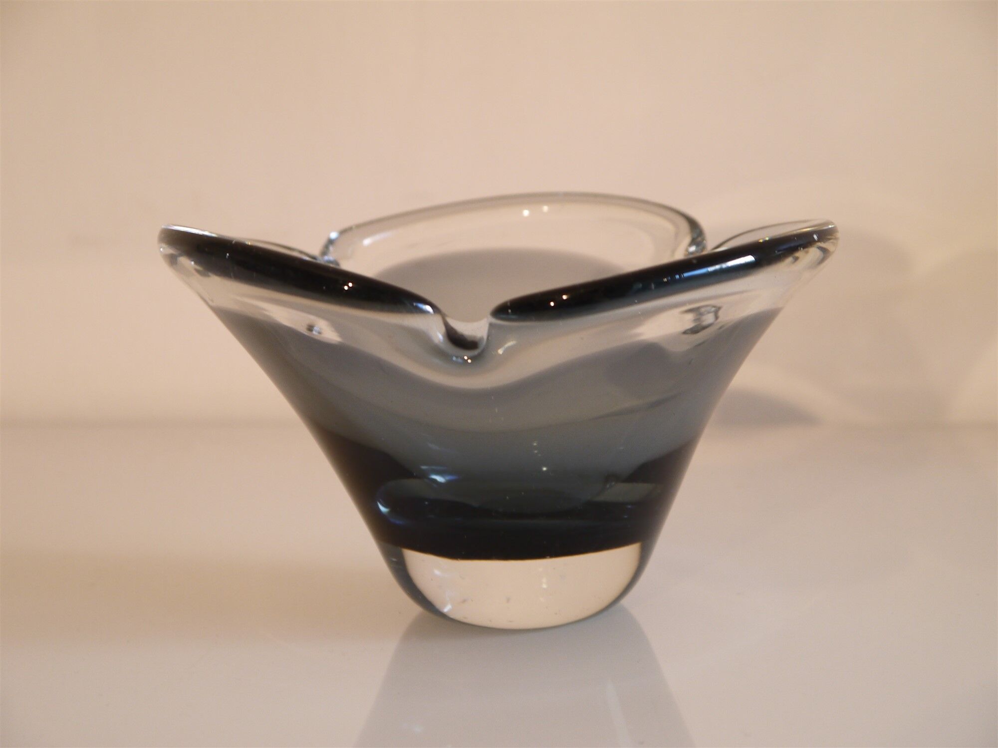 Scandinavian glass cup 1970