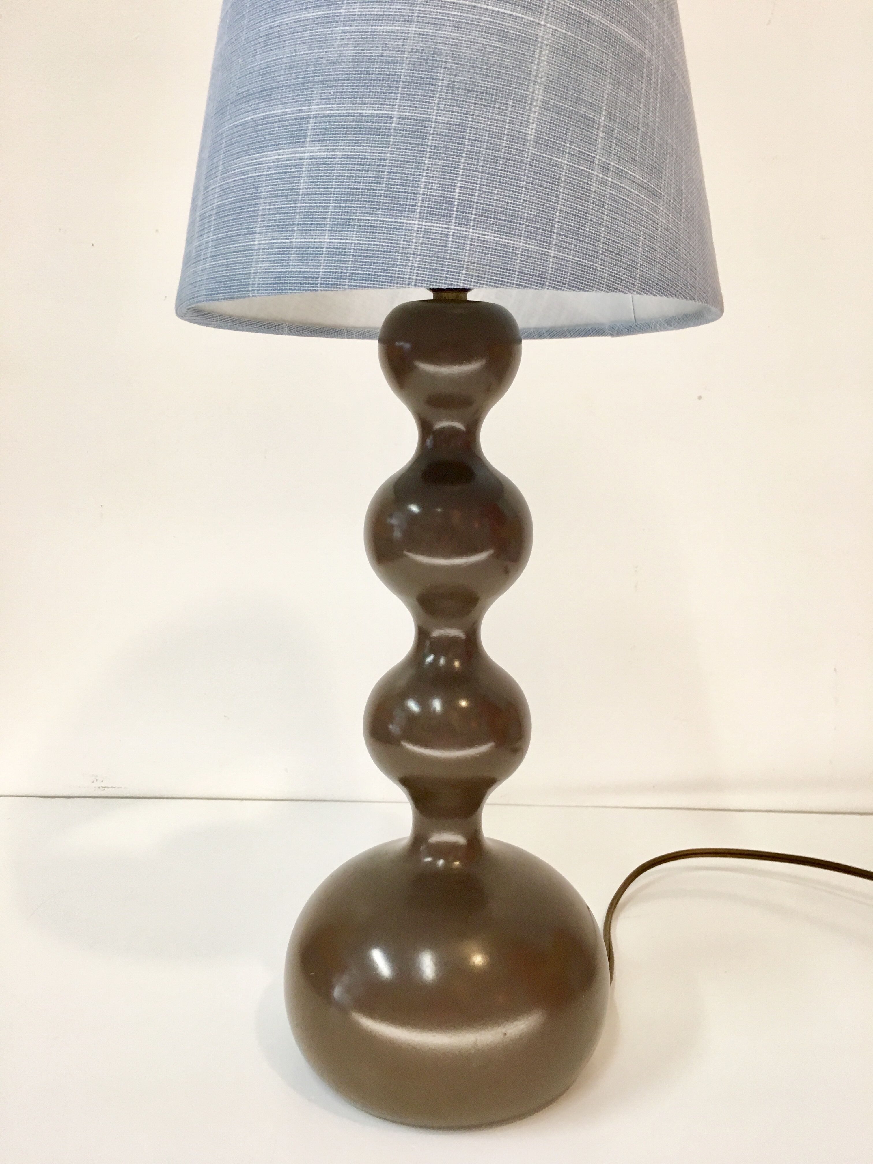Wooden foot lamp