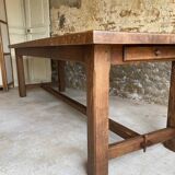 XXL farmhouse table in solid oak