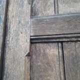 Double entrance door 227x142.2cm oak multi-point lock and its frame