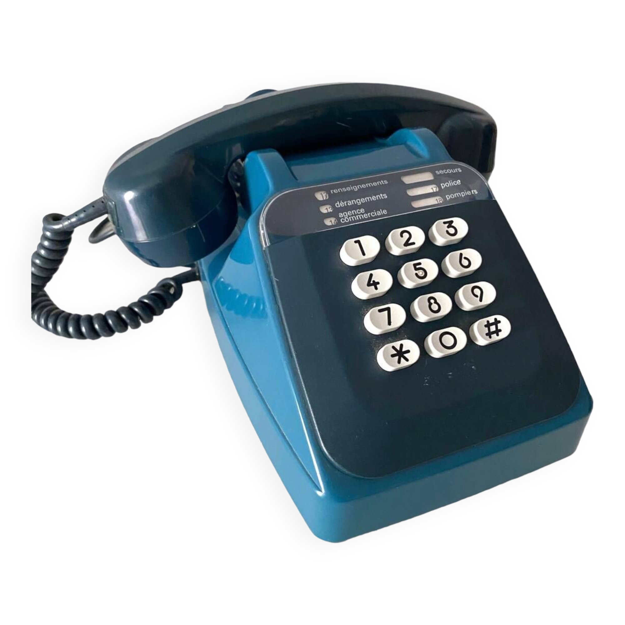 ANCIEN TELEPHONE A Touche Socotel S63 Super Deco Retro Vintage EUR 14