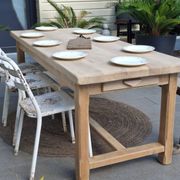 N052 table de ferme rénovée