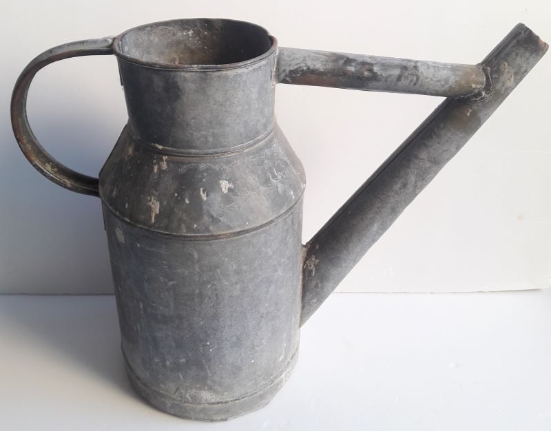 Watering can zinc artisan garden workshop