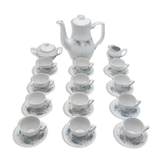 Porcelain coffee service for 12 people, Bogucice, Poland, 1960s