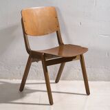Vintage Thonet Dining Chairs (c.1950). Set of 4 pieces