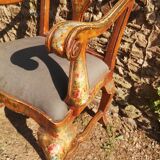 19th painted Italian armchair