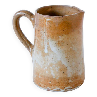 small pitcher in light glazed stoneware 1970