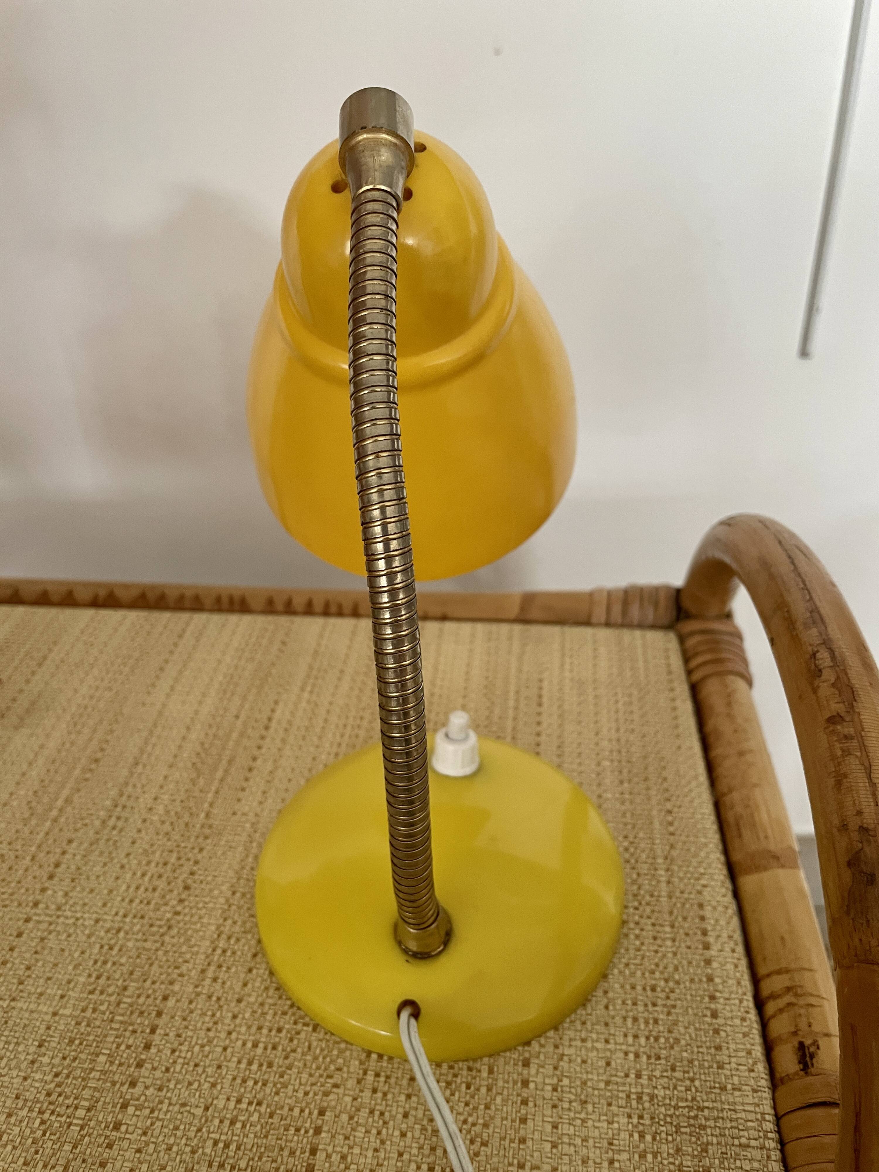 Vintage casserole lamp