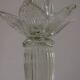 Grand bougeoir Murano transparent ancien